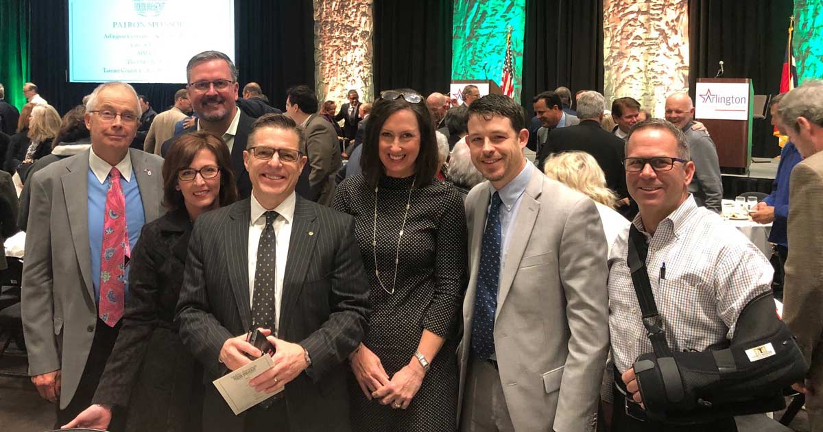 Attendees at the Chamber Prayer breakfast.